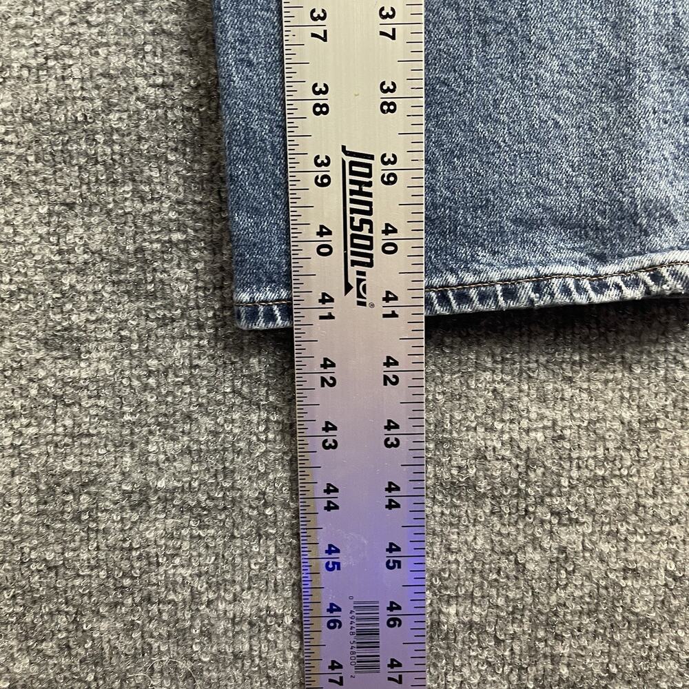 Madewell Blue Straight Leg Jeans - Picture 10 of 15